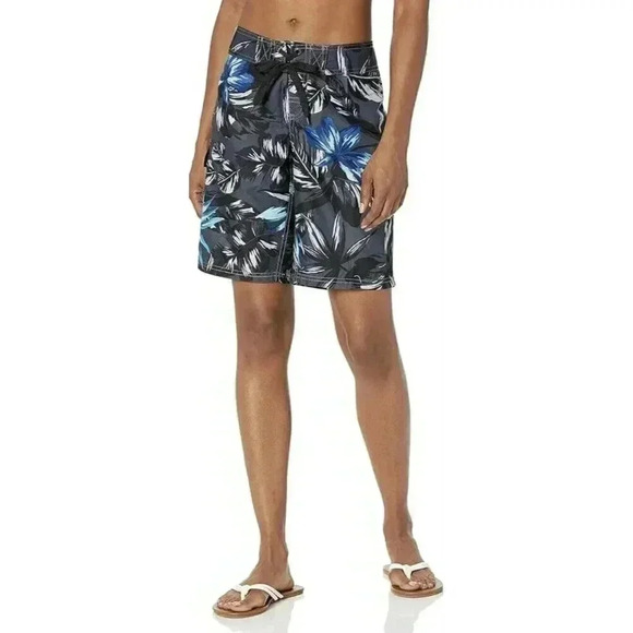 Kanu‎ Surf Misses Haley Board Shorts Size 3X Charcoal Blue NWT $38 - Picture 1 of 11